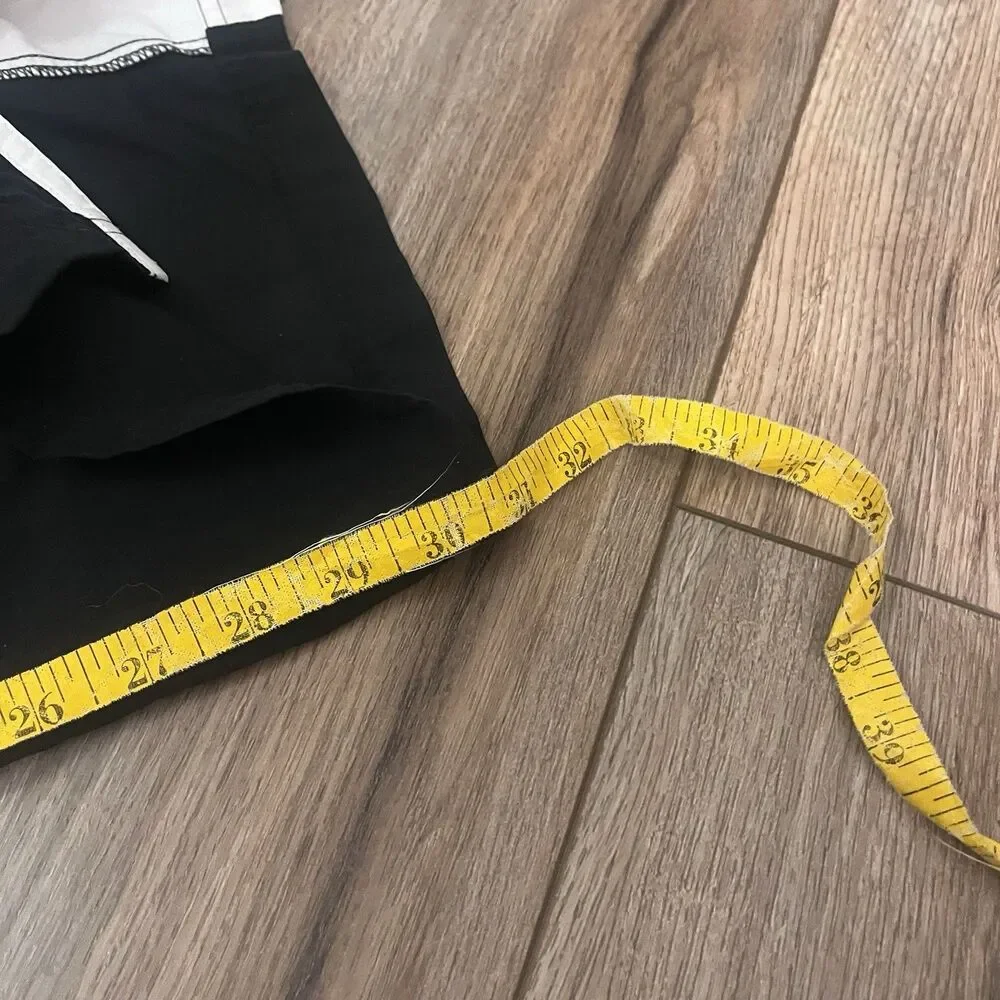 Nike Black Sweatpants with White Side Panels